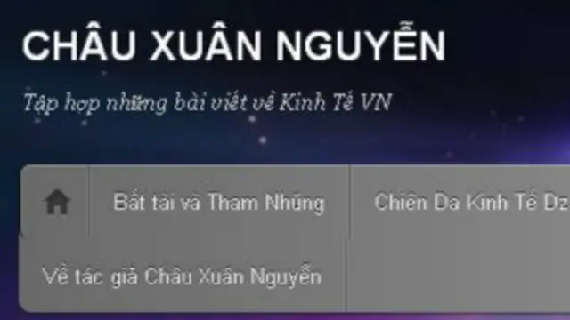 Ông Phạm Nguyễn Thanh Bình bị cáo buộc đã tham gia viết bài trên blog của ông Nguyễn Xuân Châu, người chính quyền Việt Nam xem là 'cầm đầu tổ chức phản động'