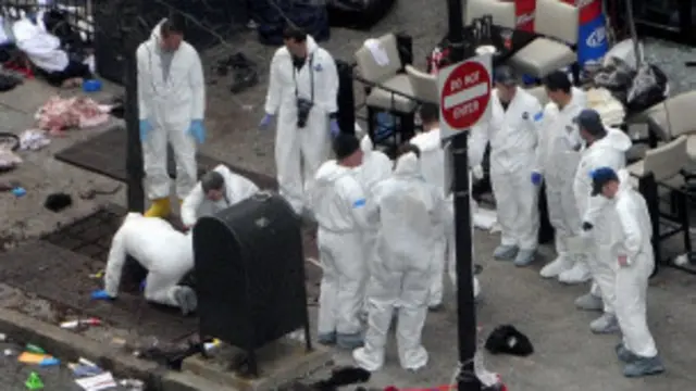  تفتیش کاروں کا ماننا تھا کہ میراتھن دوڑ میں استعمال ہونے والے بم ممکنہ طور پر پریشر ککر میں نصب کیے گئے تھے