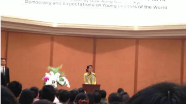 Daw Aung San Suu Kyi in Japan