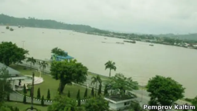 sungai mahakam (foto Pemprov Kaltim)
