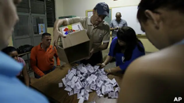 فرز الأصوات