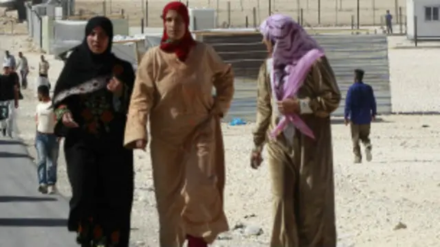 لاجئون سوريون في الأردن