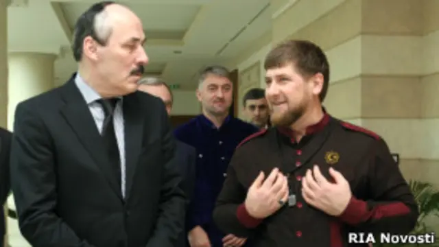 Рамазан Абдулатипов и Рамзан Кадыров