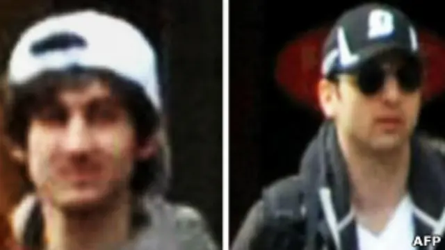 دایره تحقیقات فدرال آمریکا، اف بی آی، پیشتر عکس های دو مظنون بمبگذاری ها در ماراتن را دراختیار عموم گذاشتند