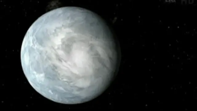 Representação gráfica de planeta descoberto por cientistas (crédito: NASA)