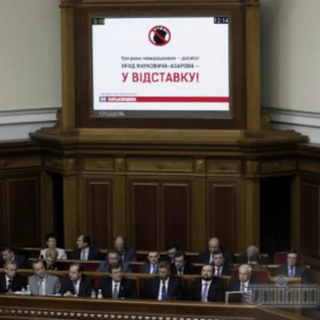 Опозиція домоглася звіту уряду в парламенті, однак не зібрала достатньо голосів для його відставки