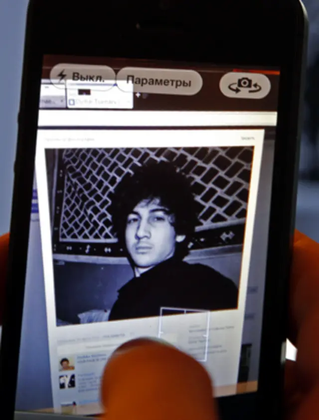 الصفحة الخاصة بجوهر في موقع التواصل الروسي