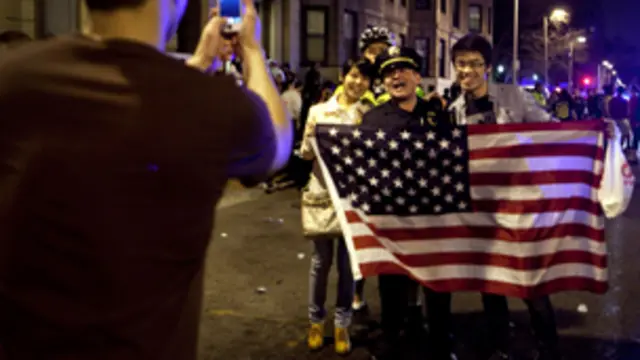 عمت الاحتفالات بوسطن عقب القاء القبض على جوهر