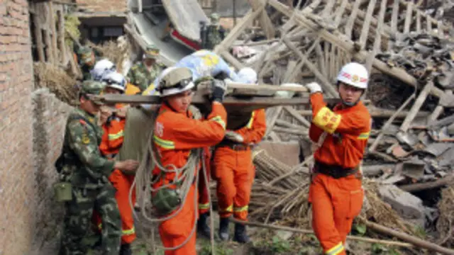 землетрясение в Китае