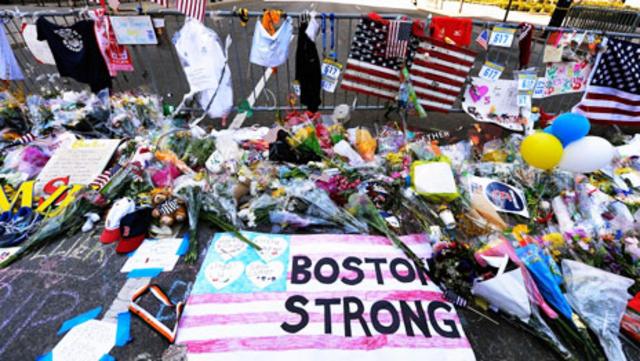 Homenaje para las víctimas de Boston