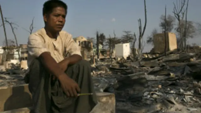 Dampak kekerasan di Burma