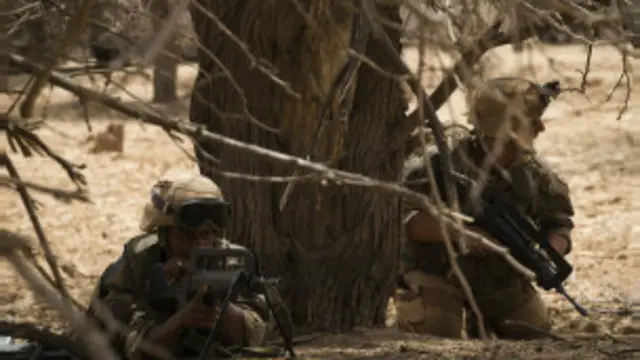 Tropas francesas en Mali