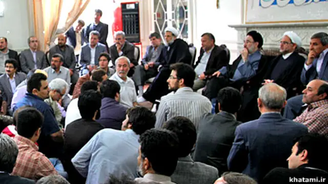 دیدار خاتمی با رزمندگان