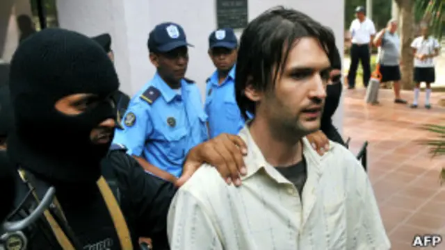 Задержанный в Никарагуа Эрик Джастин Тот