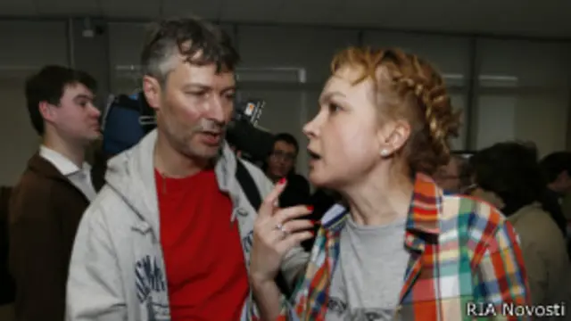 Аксана Панова и Евгений Ройзман