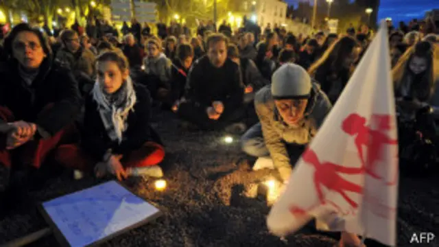 Protestas contra matrimonio gay