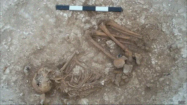 Захоронение культуры кубков в Стоунхендже