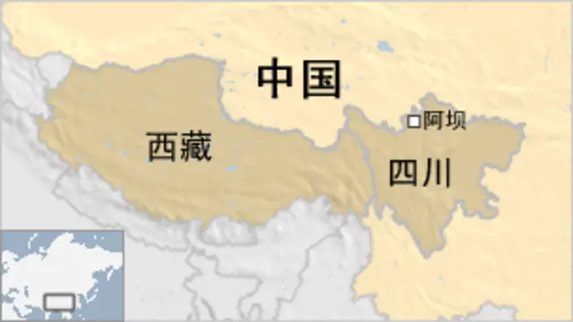 阿坝地图