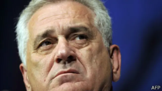 الرئيس الصربي، توميسلاف نيكوليتش