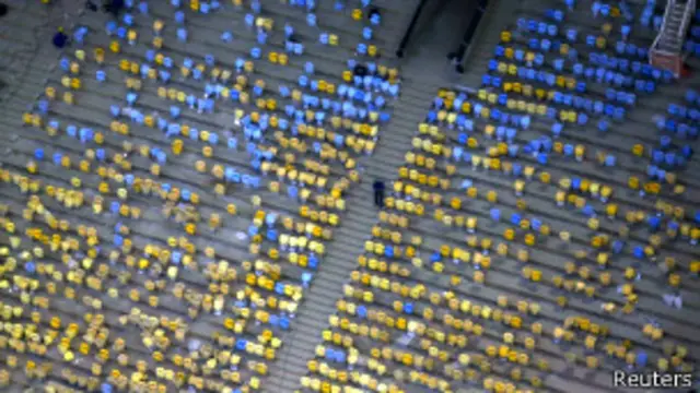 Cadeiras do Maracanã / Reuters