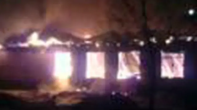 मॉस्को में आग