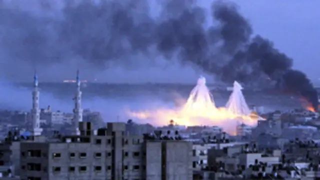 تعرضت اسرائيل للانتقاد لاستخدامها الفوسفور الأبيض في غزة