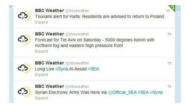 Ataques cuentas Twitter