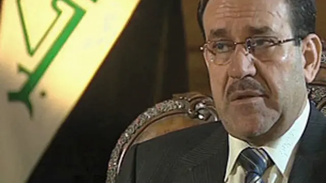 معترضان سنی مذهب خواستار استعفای نوری مالکی، نخست وزیر عراق هستند