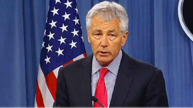 چاک هیگل وزیر دفاع آمریکا