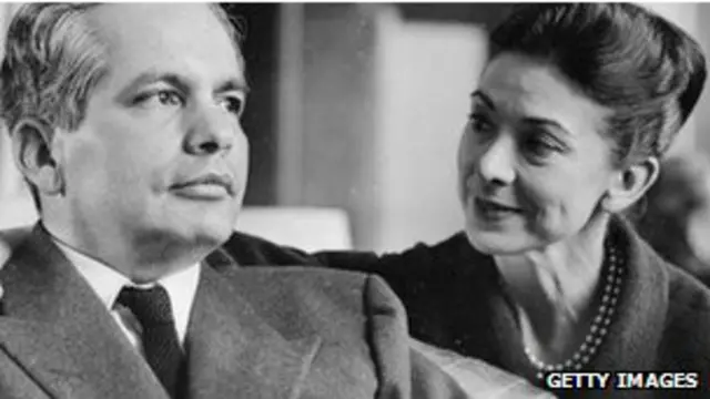 Fonteyn e o marido Ricardo Arias (foto: Getty Images)