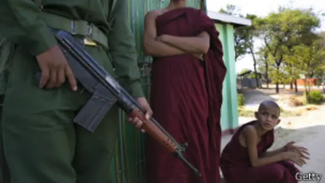 Violencia sectaria en Birmania