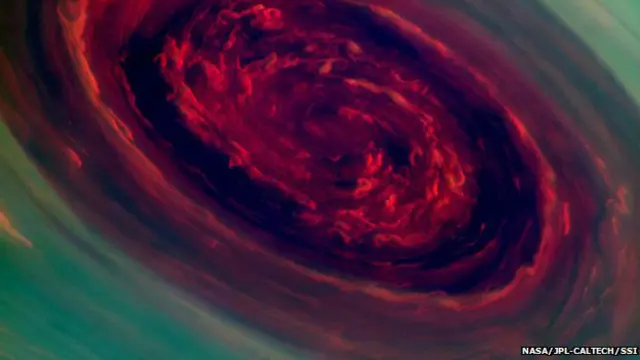 Olho do furacão (foto: Nasa)