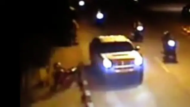 Hình ảnh từ đoạn phim CCTV