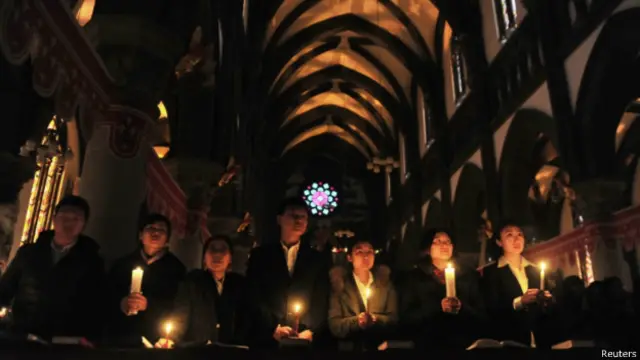 中国沈阳的一座教堂