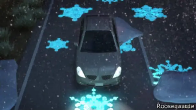 Placas luminosas na estrada (Foto divulgação)