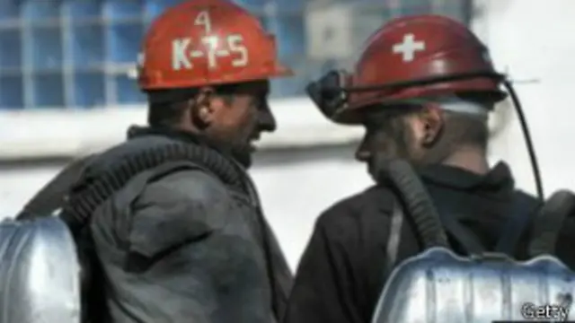 Российские шахтеры (архивное фото)
