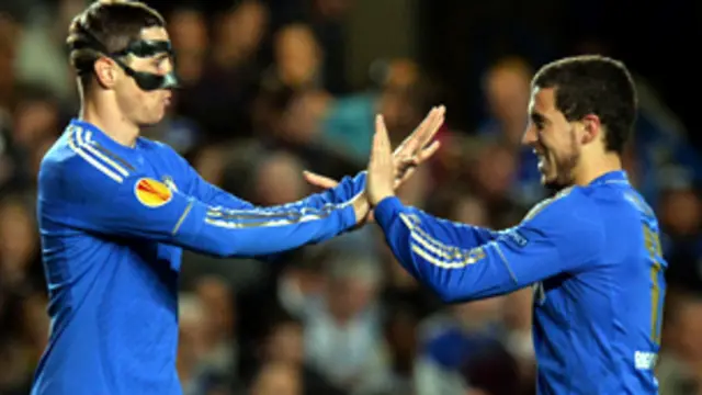 دخل تشيلسي مباراة الذهاب متسلحا بهدفين للاشيء على بازل.