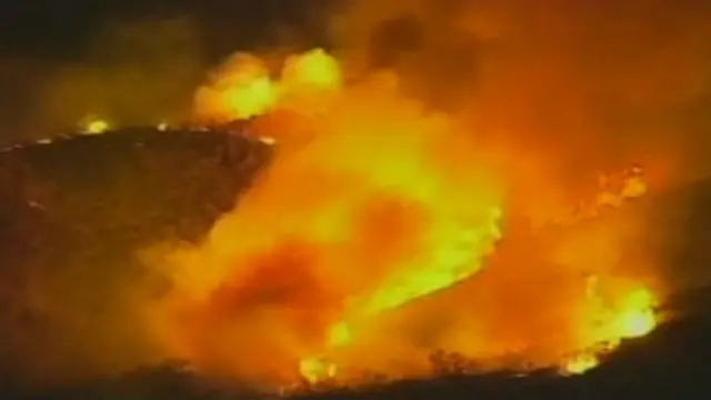 وسعت آتش سوزی در بیست و چهار ساعت گذشته سه برابر شده است