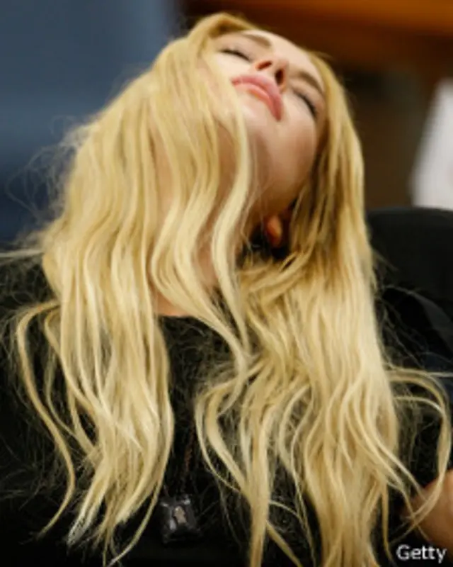 Lidsay Lohan dormida