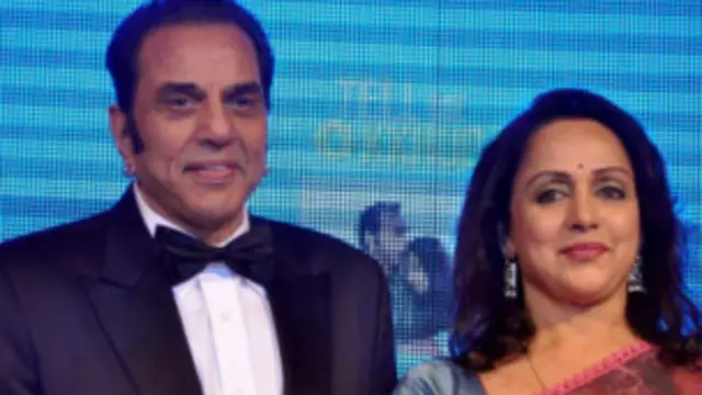 हेमा मालिनी और धर्मेंद्र 