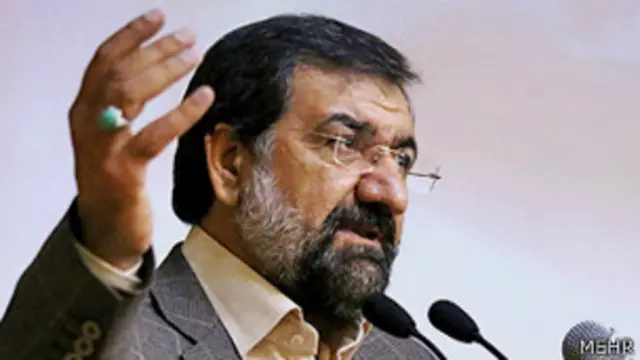 ښاغلي رضایي په ۱۳۸۴ کال کې د ولسمشرۍ د ټاکنو لپاره کاندید شو، خو له رای اچولو دوې ورځې مخکې له ټاکنیزو سیالیو په شا شو.