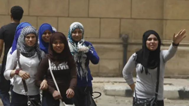 طالبات مصريات