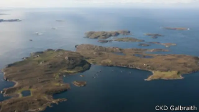Ilha escocesa (Foto CKD Galbraith)