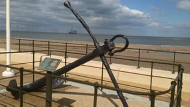 Renovasi jangkar tua ini untuk menghormati awak kapal Birger asal Finlandia yang karam 115 tahun silam.