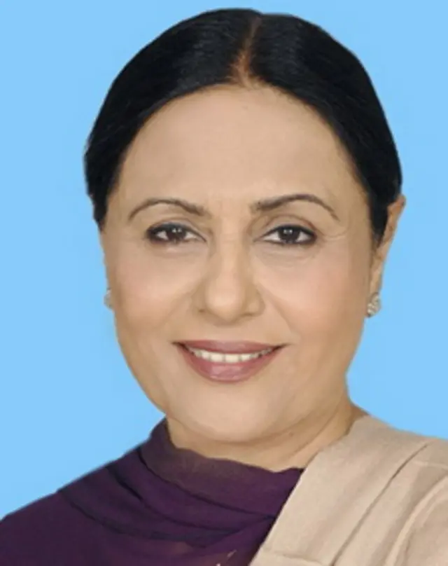  کیو ایم کی امیدوار خوش بخت شجاعت