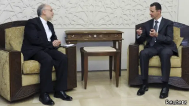 صالحی برای بررسی اوضاع سوریه پس از حملات سوریه به دمشق سفر کرد