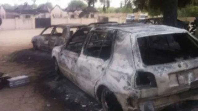 بوکو حرام کے دو سو کارکن بسوں اور پک اپس میں باما پہنچے