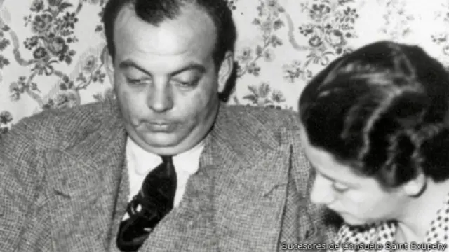 Consuelo y Antoine de Saint-Exupéry (Foto: Editions du Rocher)