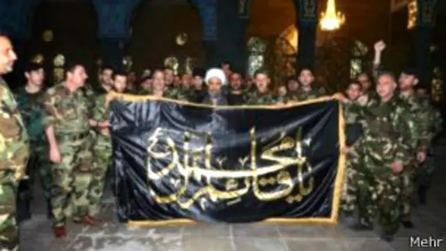 ظاهرا تصویری از داوطلبان عراقی عزیمت به سوریه