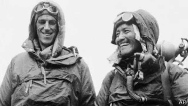 Эдмунд Хиллари и Тенцинг Норгей